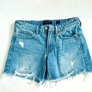 Lucky Brand denim shorts, size 2/26, “Boyfriend Short”.